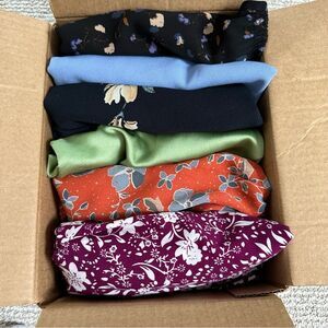 6 blouse womens top blouse bundle box - various brands and patterns